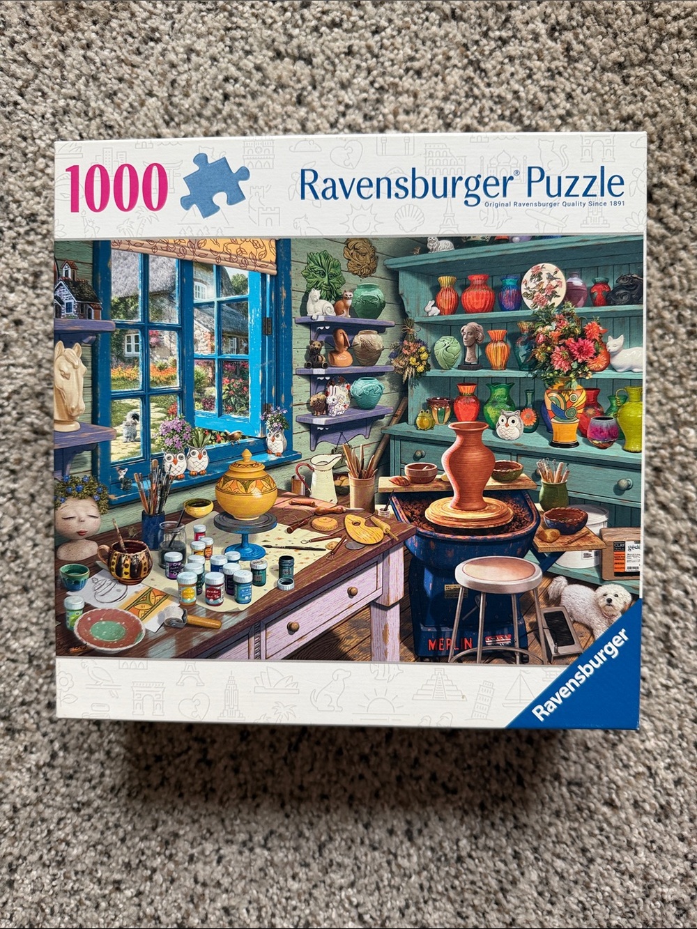 Ravensburger 1000-Piece Pottery Studio Puzzle